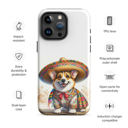 Mexican Corgi - Tough Case for iPhone®